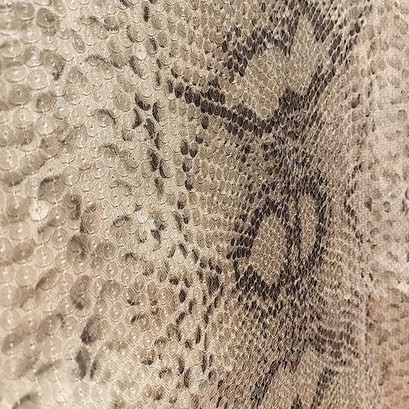 Parker Sequin Python Print Shift Dress - Picture 8 of 14